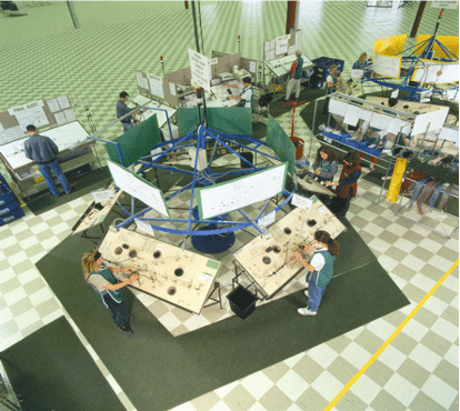 image of Sure Base industrial matting on production floor